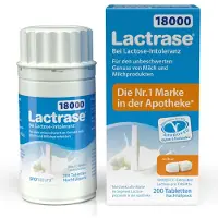 Pro Natura Lactrase 18.000 FCC Laktase Tabletten im Nachfüllpack 200 St