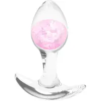 NSNovelties - Transparenter Anal Plug - S (Rosa)