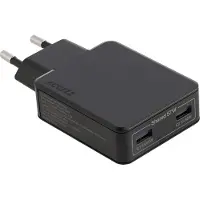 Accezz Ultra Slim GaN Ladegerät - 2x USB-C - 65 W - Schwarz
