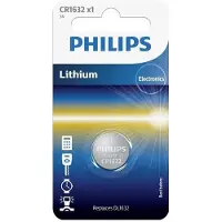 Philips Lithium, DL1632, 3V, 1er-Pack inkl. VEG