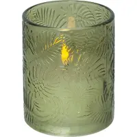 Star Trading LED Pillar Kerze Flamme Leaf
