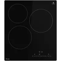 KKT Kolbe Glaskeramik Kochfeld 45cm | Autark | Heizspiralen | 3 Zonen | 9 Stufen | Rahmenlos | Restwärmeanzeige | Tastensperre | KF4500RL