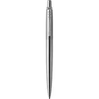 Parker JOTTER, Ausziehbarer Gelschreiber, Schwarz, Edelstahl, Edelstahl, Rund, Sichtverpackung