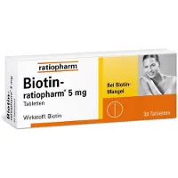 Ratiopharm Biotin-5 mg Tabletten 30 St