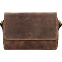 Greenburry Umhängetasche Vintage Crossbody Bag Brown braun