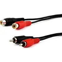 E+p B 98/10 10m 2 x RCA 2 x RCA Schwarz