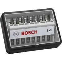 Bosch Screwdriver bit set 8-piece Robust Line Sx Extra Hart 49 mm, 8-piece 2 607 002 566