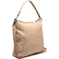 The Chesterfield Brand C48.1319 Leather Shoulder Bag Washed Wax Cow Sintra Beige