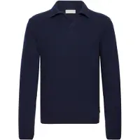 Casual Friday Longsleeve "Strickpullover CFKarl", Herren, Gr. M, blau (navy blazer), Obermaterial: 80% Wolle mw. 20% Polyamid PA., Pullover Longsleeve