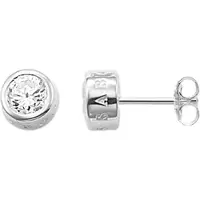Thomas Sabo Ohrstecker Weisser Stein Gross