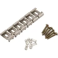 Fender Road Worn Strat Bridge Section Kit Chrom