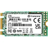 Transcend 425S, 2 TB, M.2, 550 MB/s, 6 Gbit/s