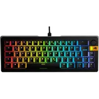 Glorious GMMK 3 HE 65 % Custom Gaming-Tastatur - Pre-Built, ISO (DE), Fox HE Switches, schwarz