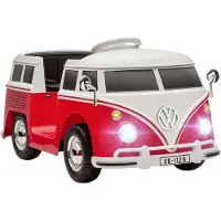 AIYAPLAY Kinder Elektroauto, 12V Kinderfahrzeug mit MP3 Doppelmotor Hupe LED Rot