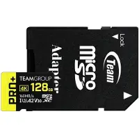 Team Group Pro+ Microsdxc A2 Uhsi U3 V30 128gb Card Sd-karte