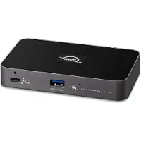 OWC OWCTB4HUB5P, Kabelgebunden, Thunderbolt, Grau, Space Gray, 40 Gbit/s, Aluminium, Kunststoff