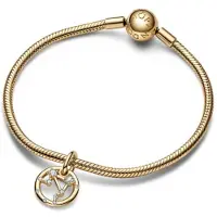 Pandora Sternzeichen Waage Charm-Anhänger 762712C01 Anhänger