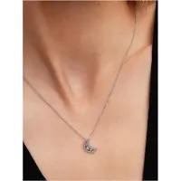 Pandora 394259C01-50 Damenkette Silber Halbmond