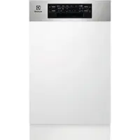 Electrolux EES42210IX, Voll integriert, Single (45 cm breit), Edelstahl, Tasten, LED, 1,5 m