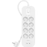 Belkin Steckdosenleiste Srb004ca2m 8-fach Mit Schalter 2 M
