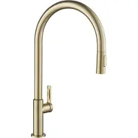 Kraus Rubinetto Cucina a Una Leva con Spruzzatore Estrattibile Ad Arco Alto