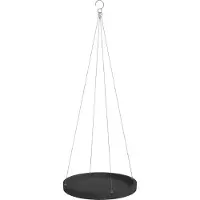 Ecopot's Blumentopfuntersetzer "HANGING SAUCER Dark Grey", BxTxH: 36x36x3 cm