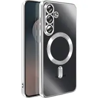 Avizar MagSafe Hülle Galaxy S25 FE weich chrom