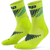 Cep Core Run Merino Socks Mid Cut 3.0, Laufsocken, Damen, gelb