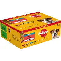 Pedigree Adult Selection in Gelee Frischebeutel - 80 x 100 g