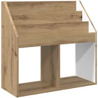 vidaXL Kinderregal Artisan-Eiche 72,5 x 29,5 x 69 cm Holzwerkstoff
