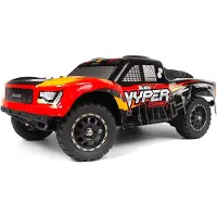Blackzon - SC Turbo 1/16 4WD 2S Brushless - Red/Orange (540275)