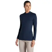 Craghoppers Nosilife Mock Neck Langarm-t-shirt