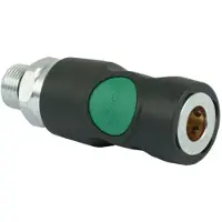 Prevost Druckluftkupplung PrevoS1, ESI 071151, Sicherheitskupplung, Außengewinde 1/4 Zoll