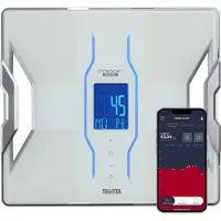 Tanita RD-953 Premium Körperanalysewaage – Präzise Dual-Frequenz BIA mit Muskelqualitäts-Score, Körperzusammensetzung, 200 kg Tragkraft