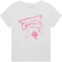 GUESS T-Shirt J5GI30 K6YW4 Weiß Regular Fit