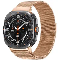 IMoshion Magnetisches Milanaise Armband für Samsung Galaxy Watch Ultra 2 (2026) / Ultra (2024/2025) - Rosé gold