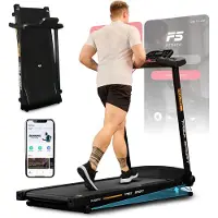 Trex SPORT Laufband für zuhause klappbar elektrisch TX-500TM PULSO | Treadmill mit LCD-Display, Bluetooth, bis 12 km/h, 12 Programme mit Pulssensoren