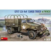 Mini art 1,5t 4x4 G7117 Cargo Truck w/Winch
