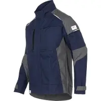 Kübler Activiq Cotton+ Jacke Dunkelblau/Anthrazit S