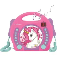 Lexibook Unicorn Cd Player Karaoke