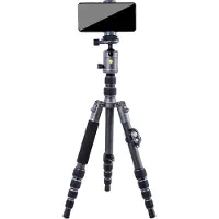 Vanguard VEO3GO235CB Stativ + Einbeinstativ + Selfie Stick + Bluetooth-Adapter