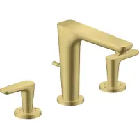 Hansgrohe 3-Loch-Waschtischarmatur 125 Axor Citterio C mit Zugstangen Ablaufg.BB