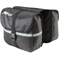 Mvtek Futura Fahrradtaschen 25l Schwarz Schwarz One Size