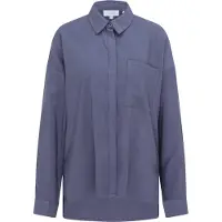 Usha Hemdbluse Damen blau