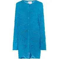 IZIA Langer Cardigan Damen türkis