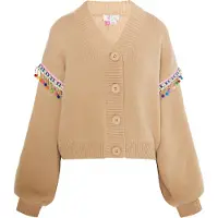 IZIA Strickjacke Damen Beige