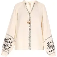 Usha Bluse Damen Creme