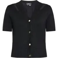 Faina Strickjacke Damen schwarz