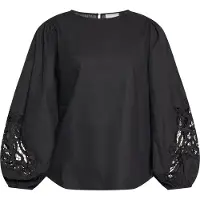 Usha Bluse Damen schwarz