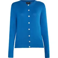 Faina Strickcardigan Damen blau